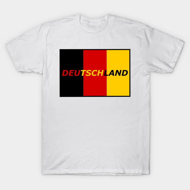 German flag T-Shirt by Karpatenwilli